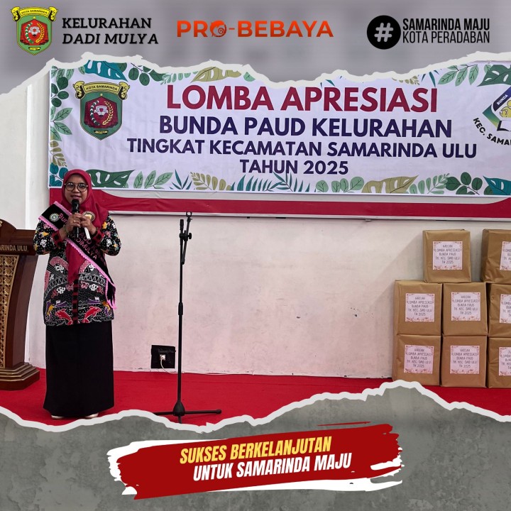 AGENDA KELURAHAN DADI MULYA BULAN OKTOBER TAHUN 2025
