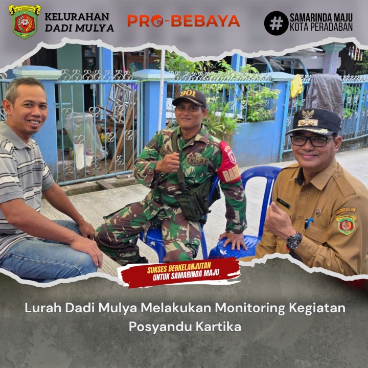 AGENDA KELURAHAN DADI MULYA BULAN NOVEMBER TAHUN 2025