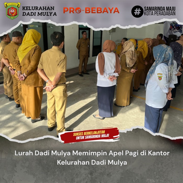 AGENDA KELURAHAN DADI MULYA BULAN NOVEMBER TAHUN 2025