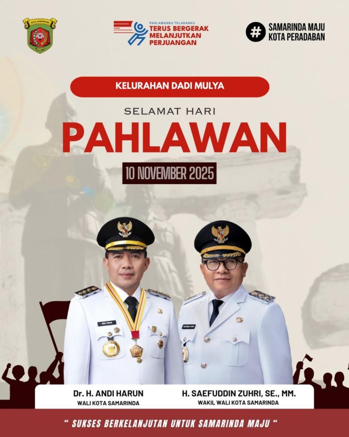 AGENDA KELURAHAN DADI MULYA BULAN NOVEMBER TAHUN 2025