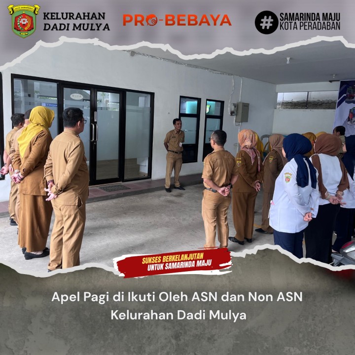 AGENDA KELURAHAN DADI MULYA BULAN NOVEMBER TAHUN 2025
