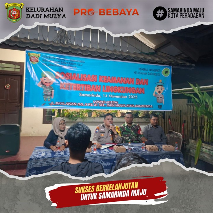 KEGIATAN PEMBERDAYAAN MASYARAKAT PROBEBAYA TA. 2025