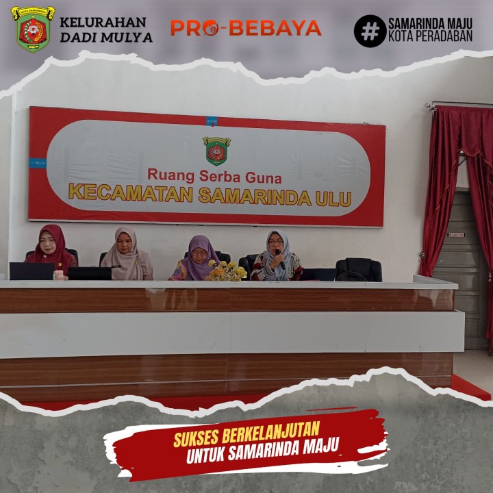 AGENDA KELURAHAN DADI MULYA BULAN NOVEMBER TAHUN 2025