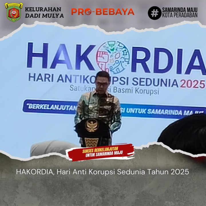 AGENDA KELURAHAN DADI MULYA BULAN NOVEMBER TAHUN 2025