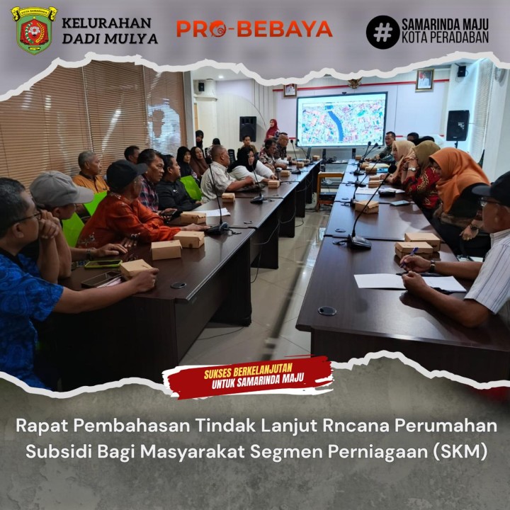 AGENDA KELURAHAN DADI MULYA BULAN NOVEMBER TAHUN 2025