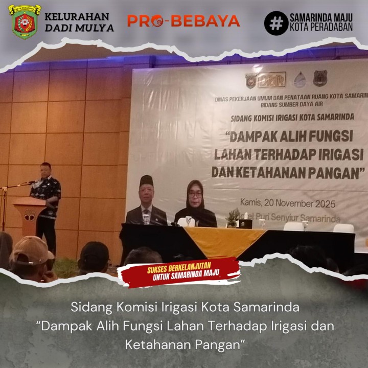 AGENDA KELURAHAN DADI MULYA BULAN NOVEMBER TAHUN 2025