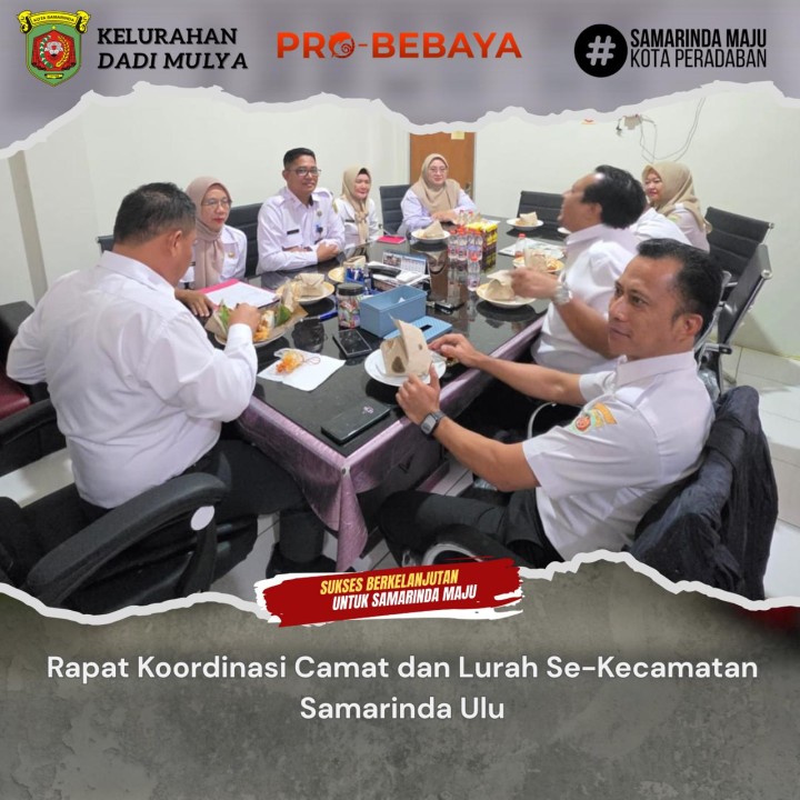 AGENDA KELURAHAN DADI MULYA BULAN NOVEMBER TAHUN 2025