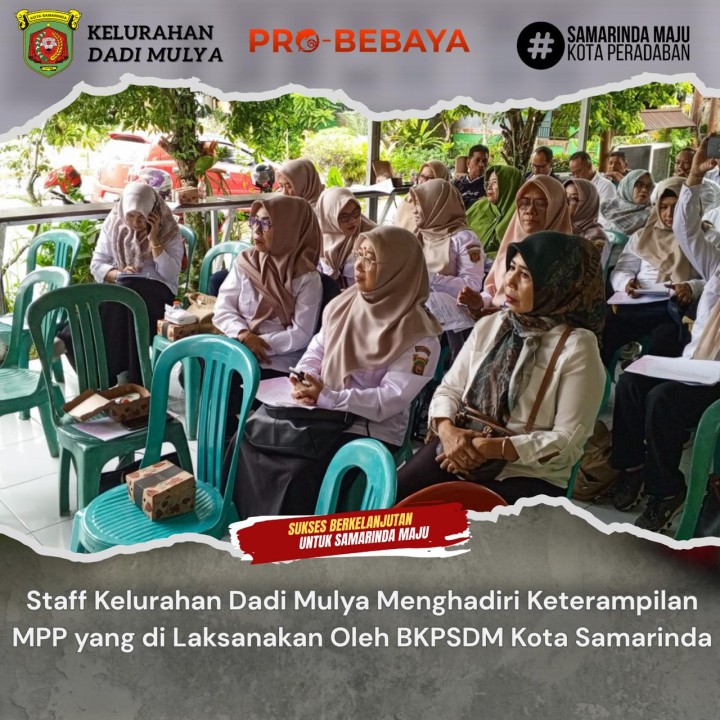 AGENDA KELURAHAN DADI MULYA BULAN NOVEMBER TAHUN 2025