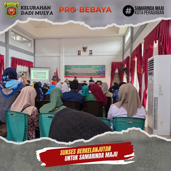 AGENDA KELURAHAN DADI MULYA BULAN NOVEMBER TAHUN 2025