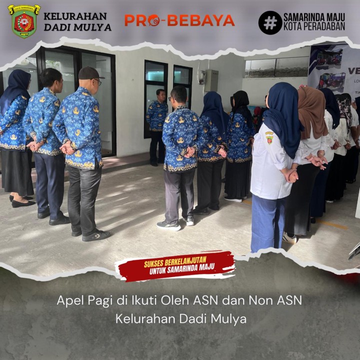 AGENDA KELURAHAN DADI MULYA BULAN NOVEMBER TAHUN 2025