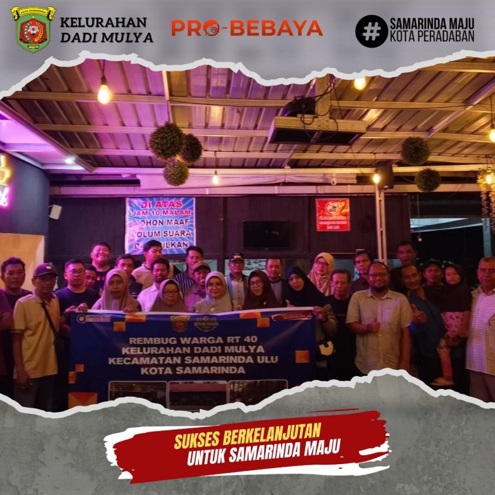 AGENDA KELURAHAN DADI MULYA BULAN NOVEMBER TAHUN 2025