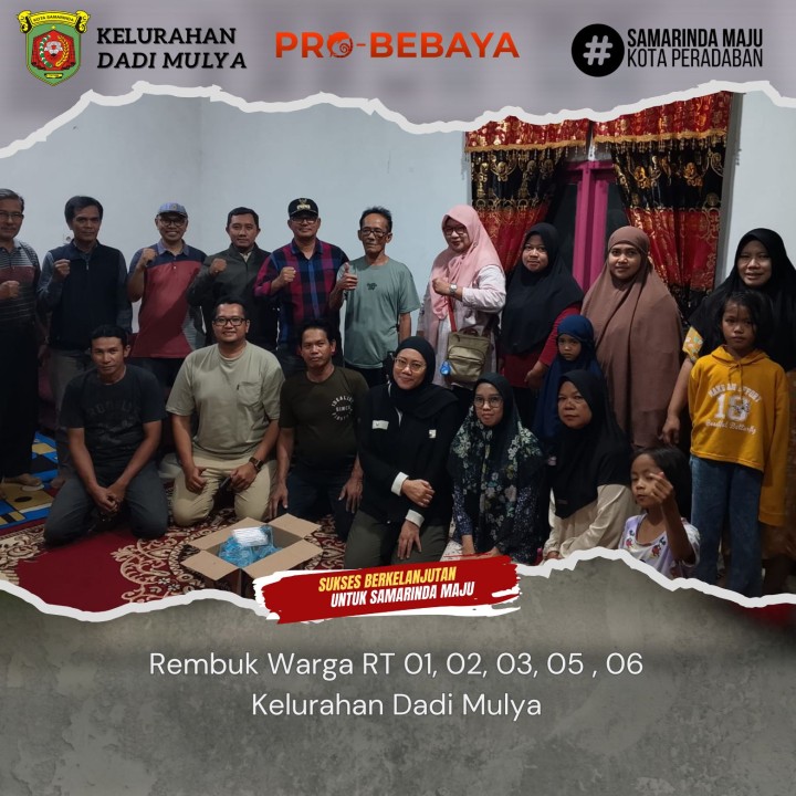 AGENDA KELURAHAN DADI MULYA BULAN NOVEMBER TAHUN 2025