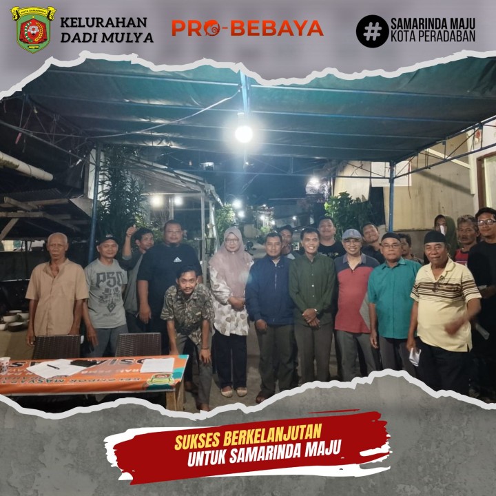 AGENDA KELURAHAN DADI MULYA BULAN DESEMBER TAHUN 2025