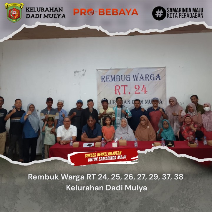 AGENDA KELURAHAN DADI MULYA BULAN DESEMBER TAHUN 2025