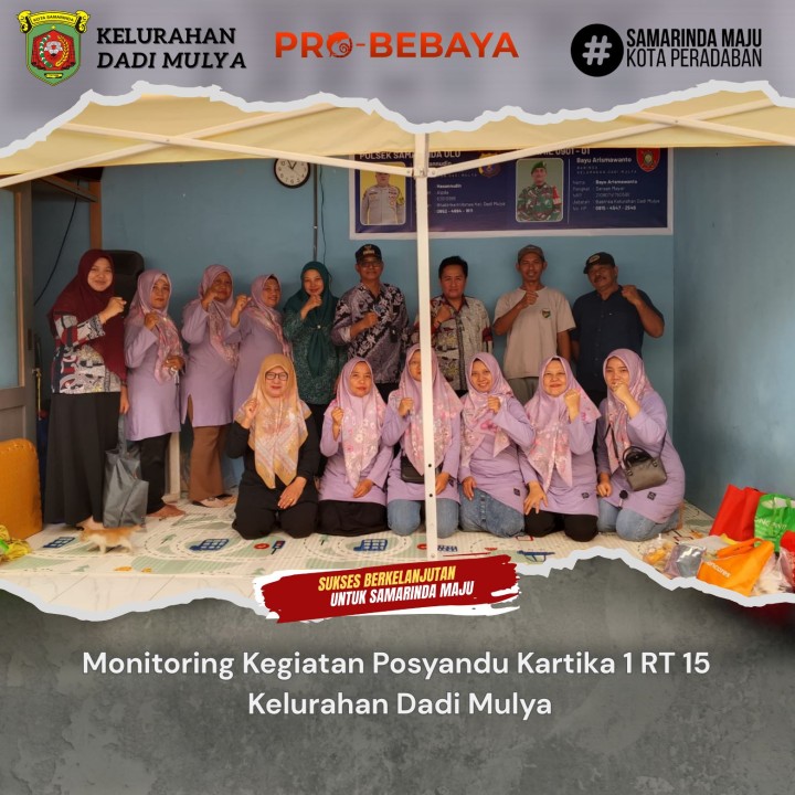 AGENDA KELURAHAN DADI MULYA BULAN DESEMBER TAHUN 2025