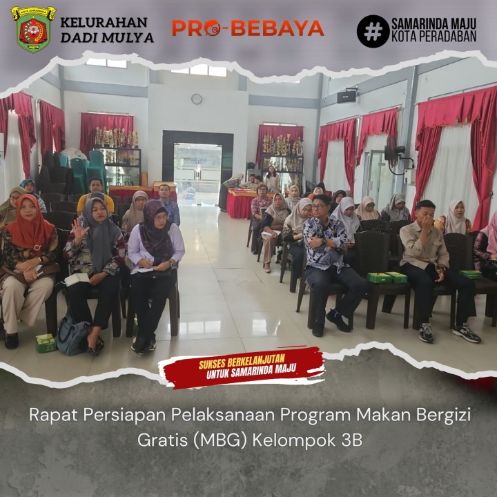 AGENDA KELURAHAN DADI MULYA BULAN DESEMBER TAHUN 2025
