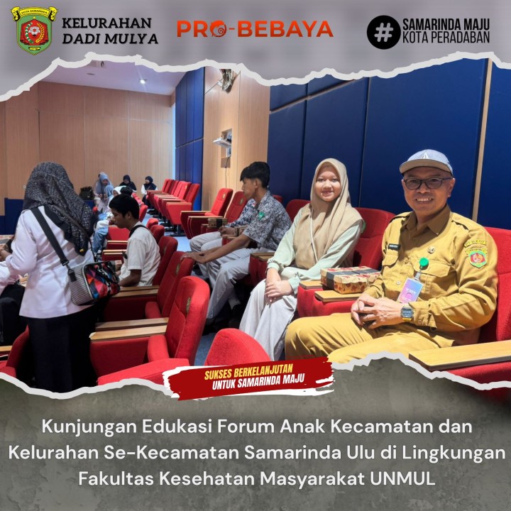 AGENDA KELURAHAN DADI MULYA BULAN DESEMBER TAHUN 2025