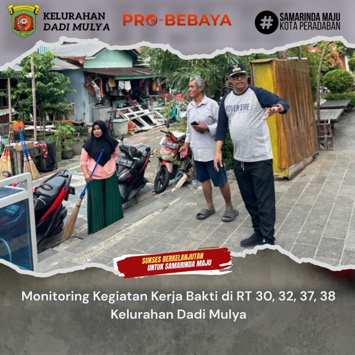 AGENDA KELURAHAN DADI MULYA BULAN JANUARI TAHUN 2026