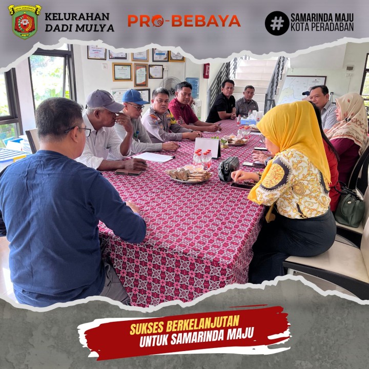 AGENDA KELURAHAN DADI MULYA BULAN JANUARI TAHUN 2026