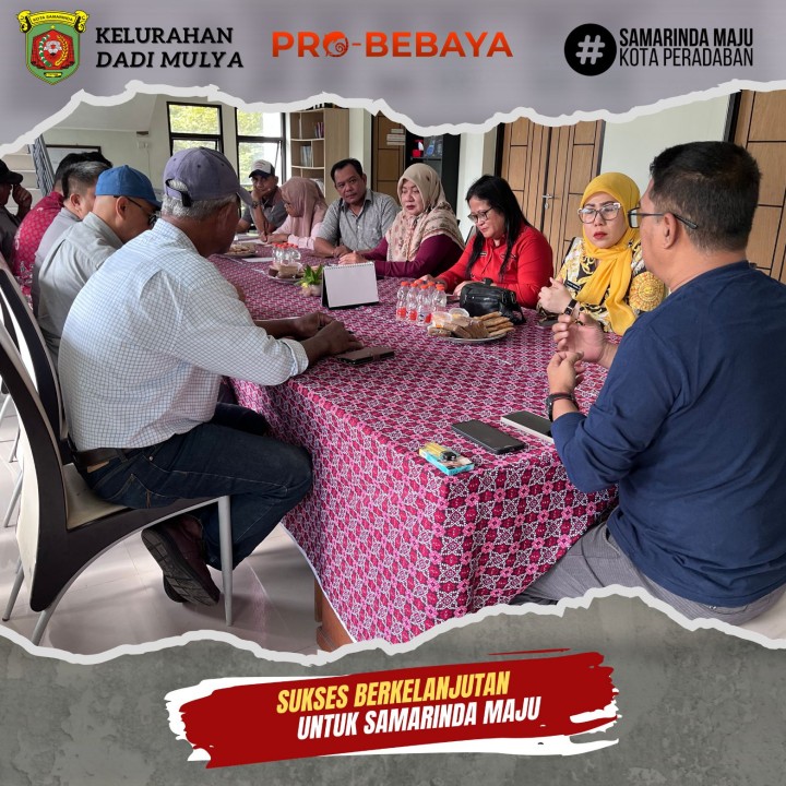 AGENDA KELURAHAN DADI MULYA BULAN JANUARI TAHUN 2026