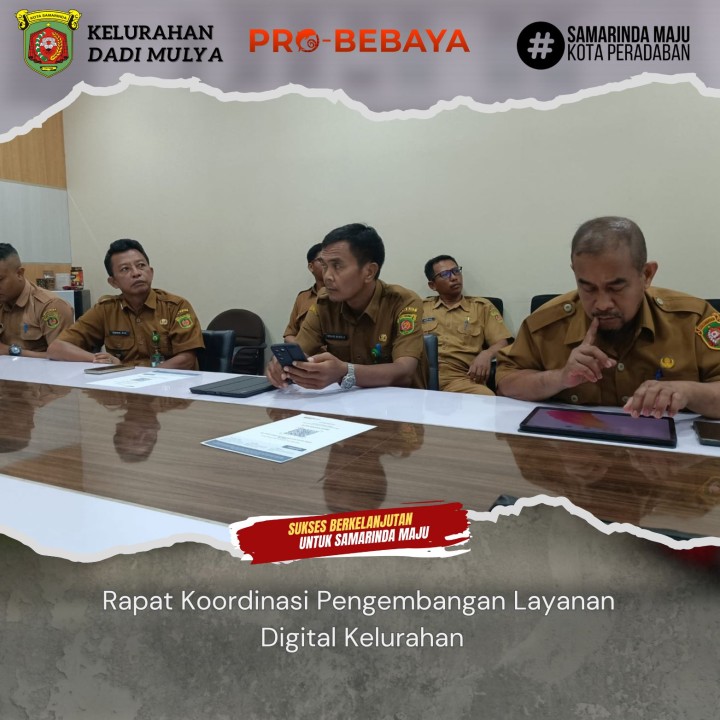 AGENDA KELURAHAN DADI MULYA BULAN JANUARI TAHUN 2026