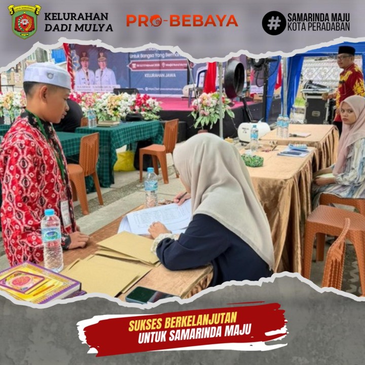 AGENDA KELURAHAN DADI MULYA BULAN FEBRUARI TAHUN 2026