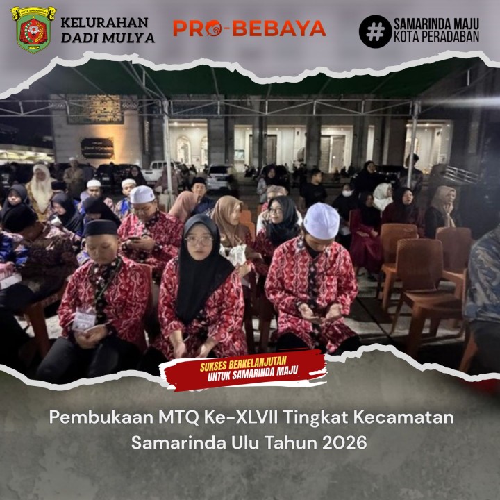 AGENDA KELURAHAN DADI MULYA BULAN FEBRUARI TAHUN 2026