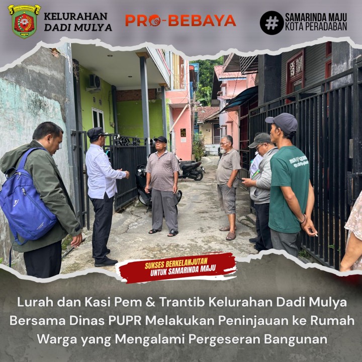 AGENDA KELURAHAN DADI MULYA BULAN FEBRUARI TAHUN 2026