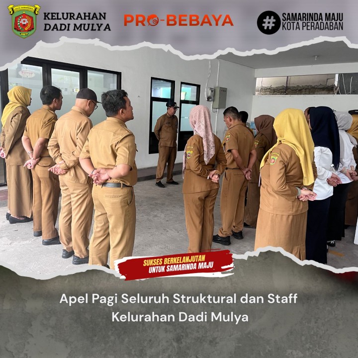 AGENDA KELURAHAN DADI MULYA BULAN FEBRUARI TAHUN 2026