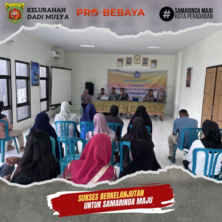 AGENDA KELURAHAN DADI MULYA BULAN MARET TAHUN 2026