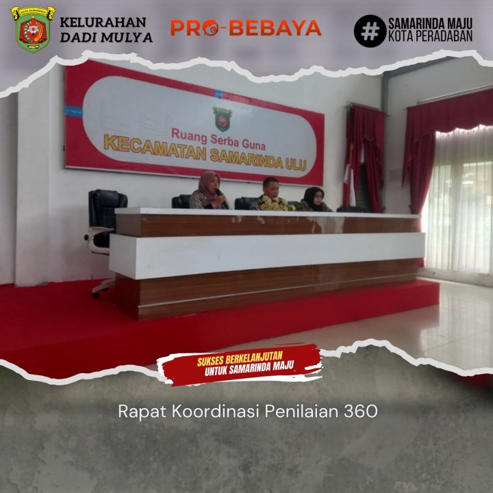 AGENDA KELURAHAN DADI MULYA BULAN APRIL TAHUN 2026