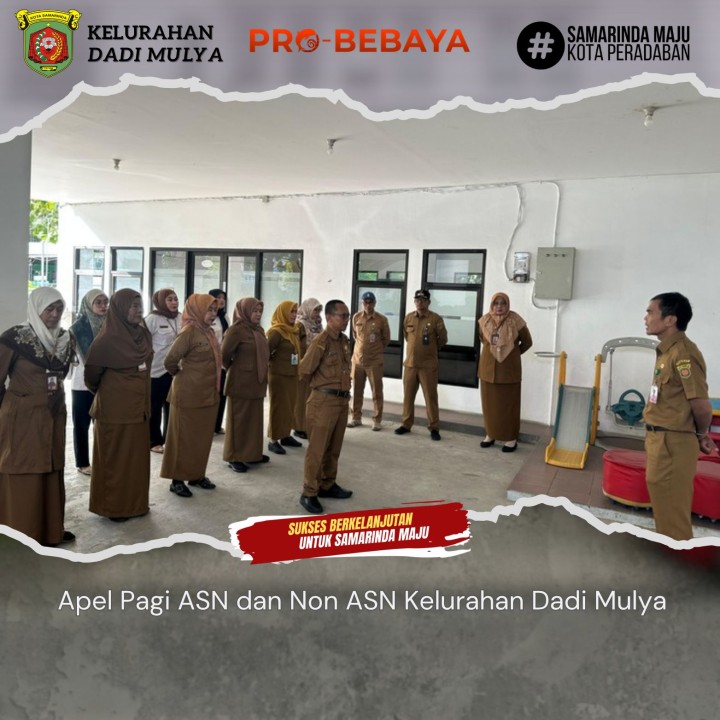 AGENDA KELURAHAN DADI MULYA BULAN APRIL TAHUN 2026