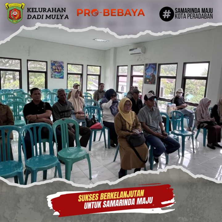 AGENDA KELURAHAN DADI MULYA BULAN APRIL TAHUN 2026