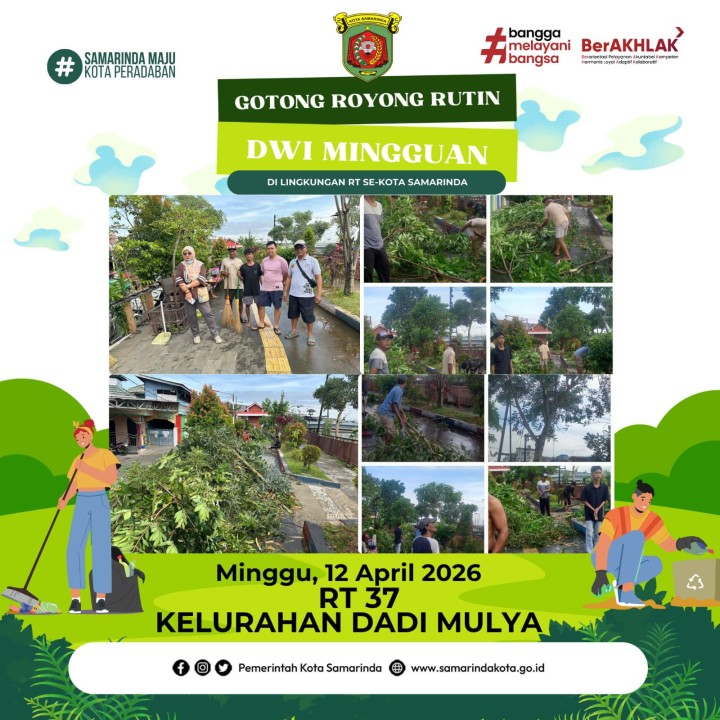 AGENDA KELURAHAN DADI MULYA BULAN APRIL TAHUN 2026