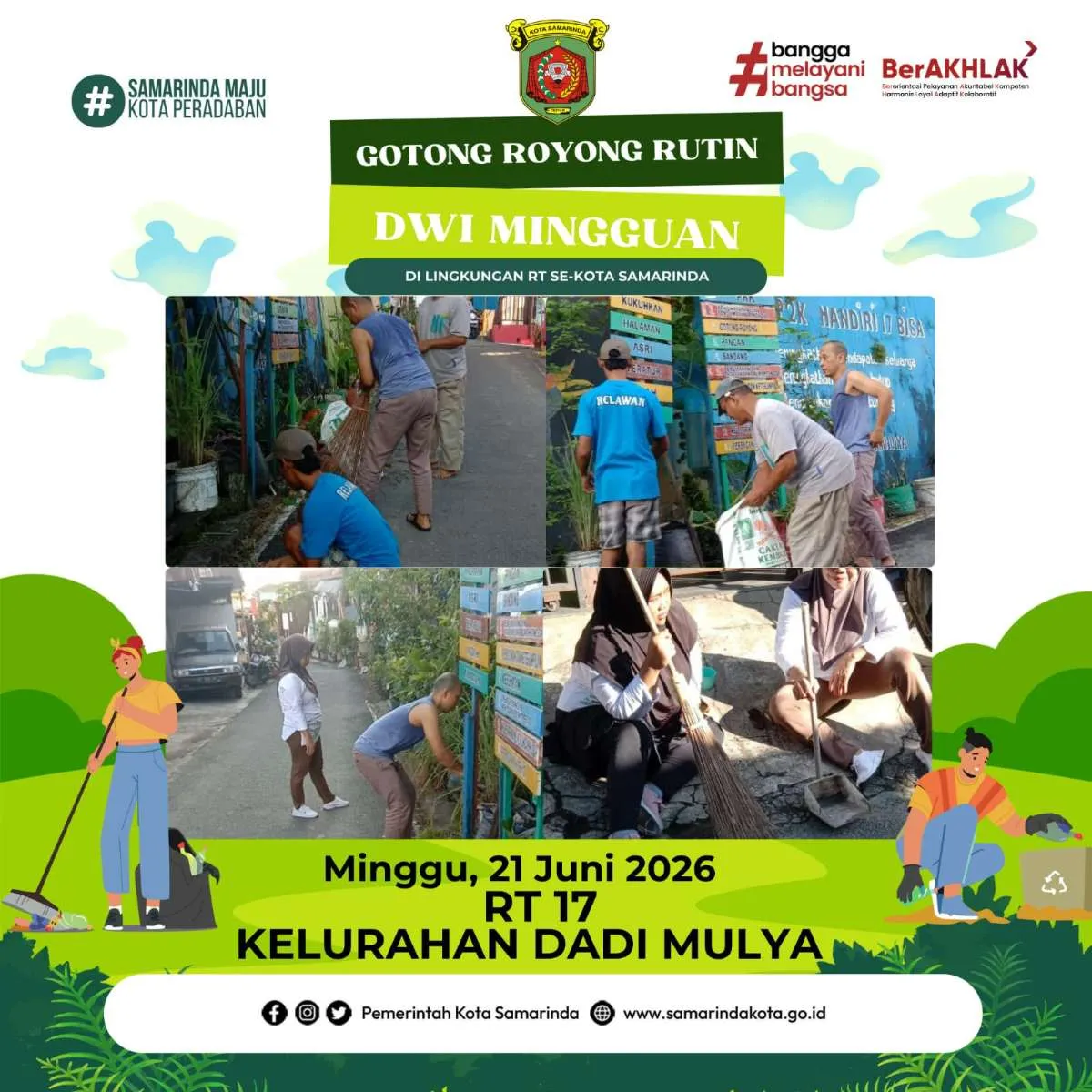 AGENDA KELURAHAN DADI MULYA BULAN JUNI 2026