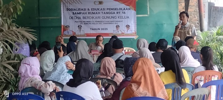 Sosialisasi Kegiatan Pemberdayaan Masyarakat Pokmas Decha Berdikari, Barokah & Mandiri PROBEBAYA 2025 di Kelurahan Gunung Kelua