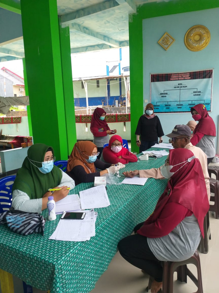 KEGIATAN POSBINDU-Kelurahan Gunung Panjang