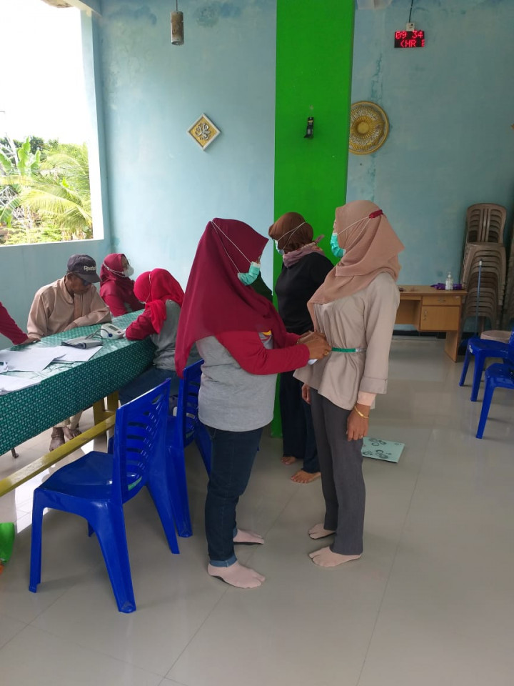 KEGIATAN POSBINDU-Kelurahan Gunung Panjang
