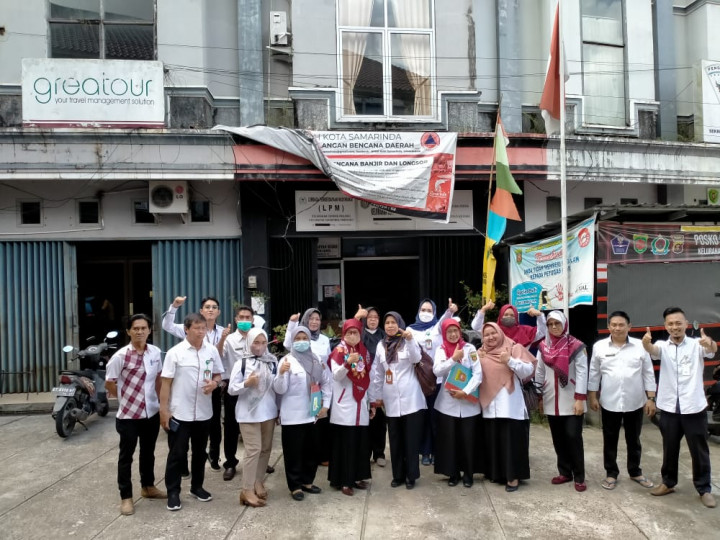 Kegiatan Penilaian Lomba Kelurahan oleh Kecamatan Samarinda Seberang Tgl. 20 Juli 2022