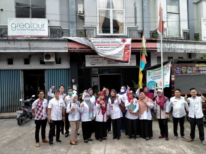 Kegiatan Penilaian Lomba Kelurahan oleh Kecamatan Samarinda Seberang Tgl. 20 Juli 2022