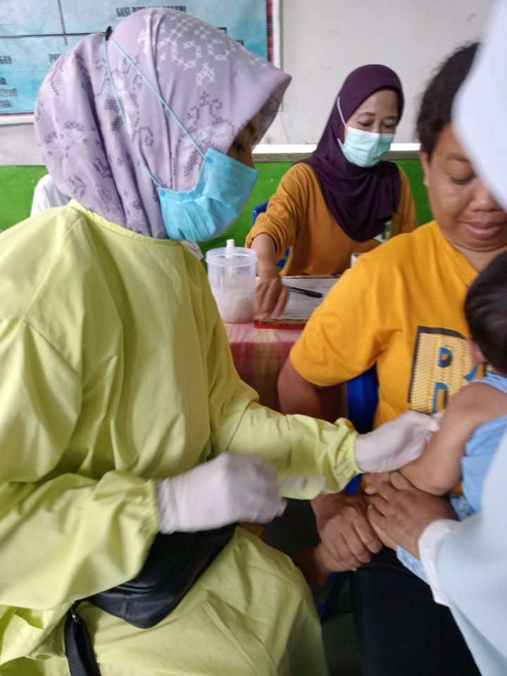 Kegiatan Posyandu Melon di Perum Bukit Pinang Bahari