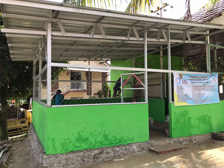 PENAMBAHAN BANGUNAN POSYANDU MELON RT 01