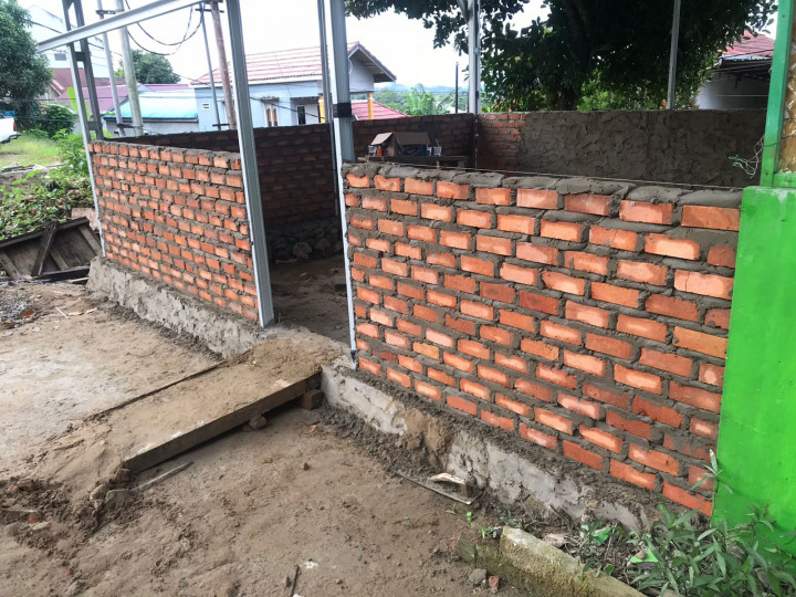 PENAMBAHAN BANGUNAN POSYANDU MELON RT 01