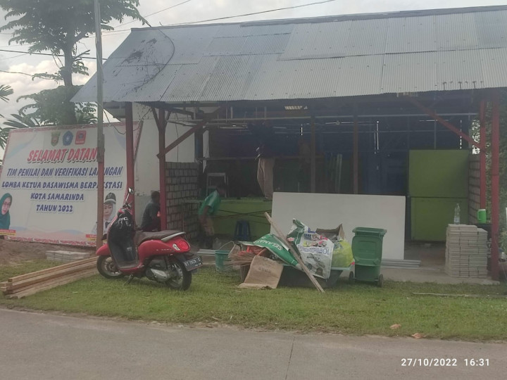 REHAB BALAI RT (SEKRETARIAT BANK SAMPAH) RT 01 PERUM.BUKIT PINANG BAHARI