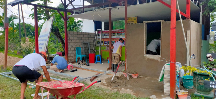 REHAB BALAI RT (SEKRETARIAT BANK SAMPAH) RT 01 PERUM.BUKIT PINANG BAHARI