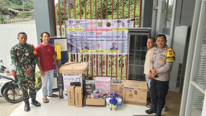 Serah Terima Barang Non Infrastruktur Sapras Tahun 2024