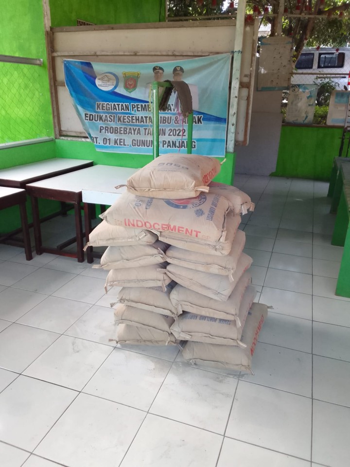 Kegiatan Infrastruktur Sapras Tahun 2024