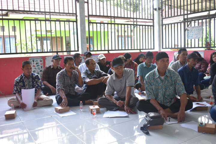 Sosialisasi kelurahan digital dan program Smart RT ,bagi RT dan tokoh masyarakat se-Kel.Handil Bakti,narasumber berasal dari Dinas Kominfo
