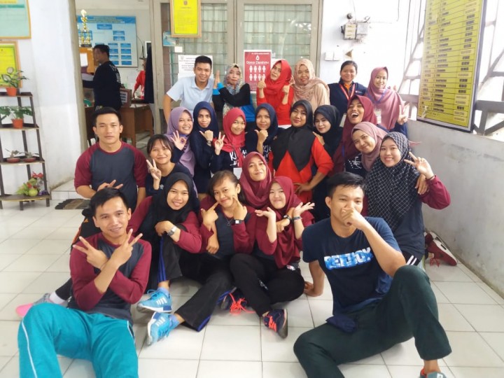 Senam Bersama Di Kantor Harapan Baru Setiap Hari Jum'at