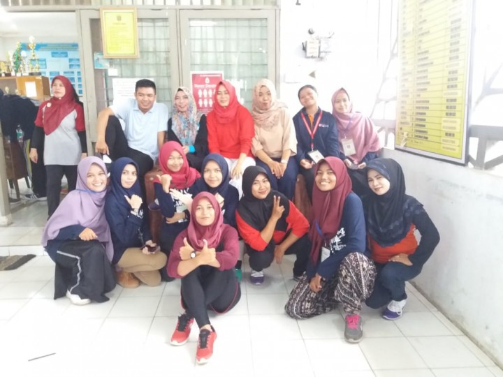 Senam Bersama Di Kantor Harapan Baru Setiap Hari Jum'at